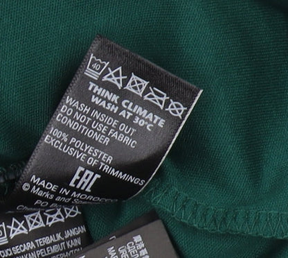 Marks and Spencer Women's Green Plus Size Long Skirt