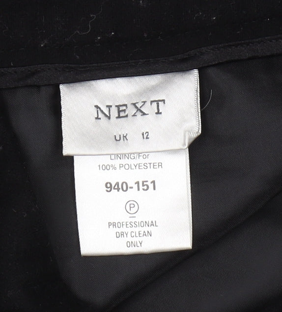 Next Women's Black A-Line Skirt Size 12
