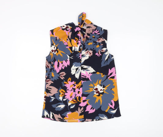Womens UK Size XS H&M Multicoloured Camisole Blouse