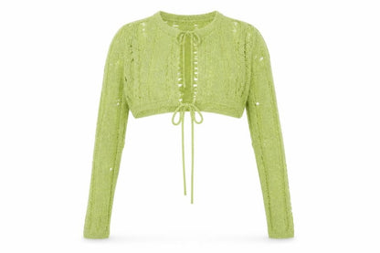 Womens UK Size 10 ASOS Green Cardigan Jumper
