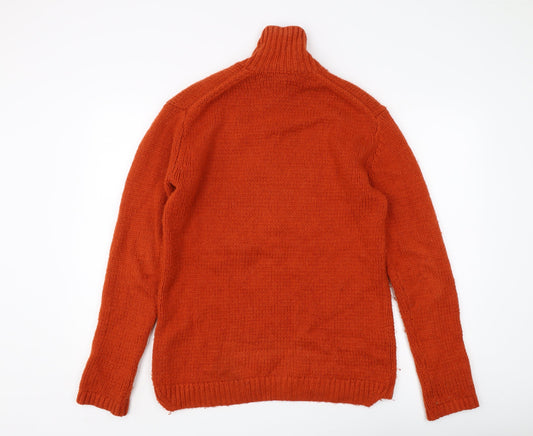 French Connection Men's Orange XS Pullover Sweater