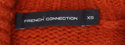 French Connection Men's Orange XS Pullover Sweater