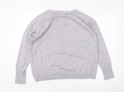 Womens UK Size 14 Betty Barclay Grey Pullover Jumper