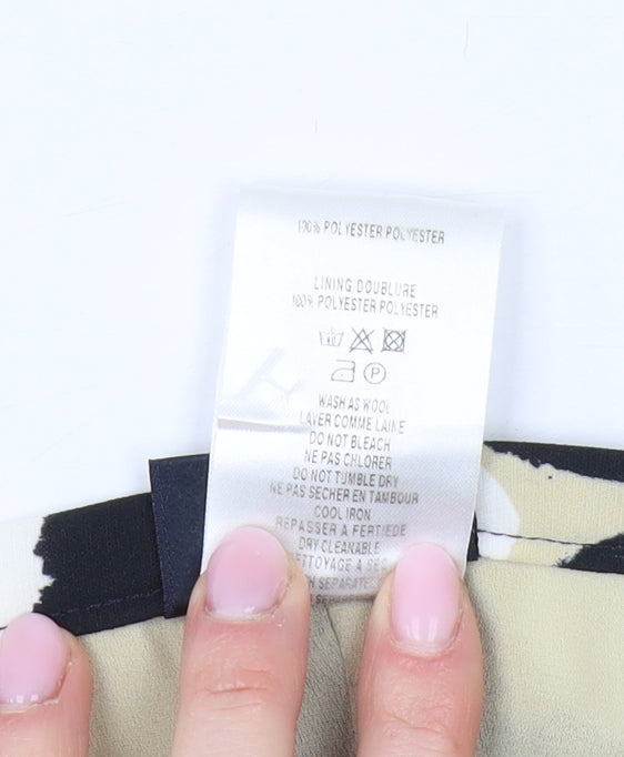 Alexon Women's Multicoloured Floral A-Line Skirt Size 14