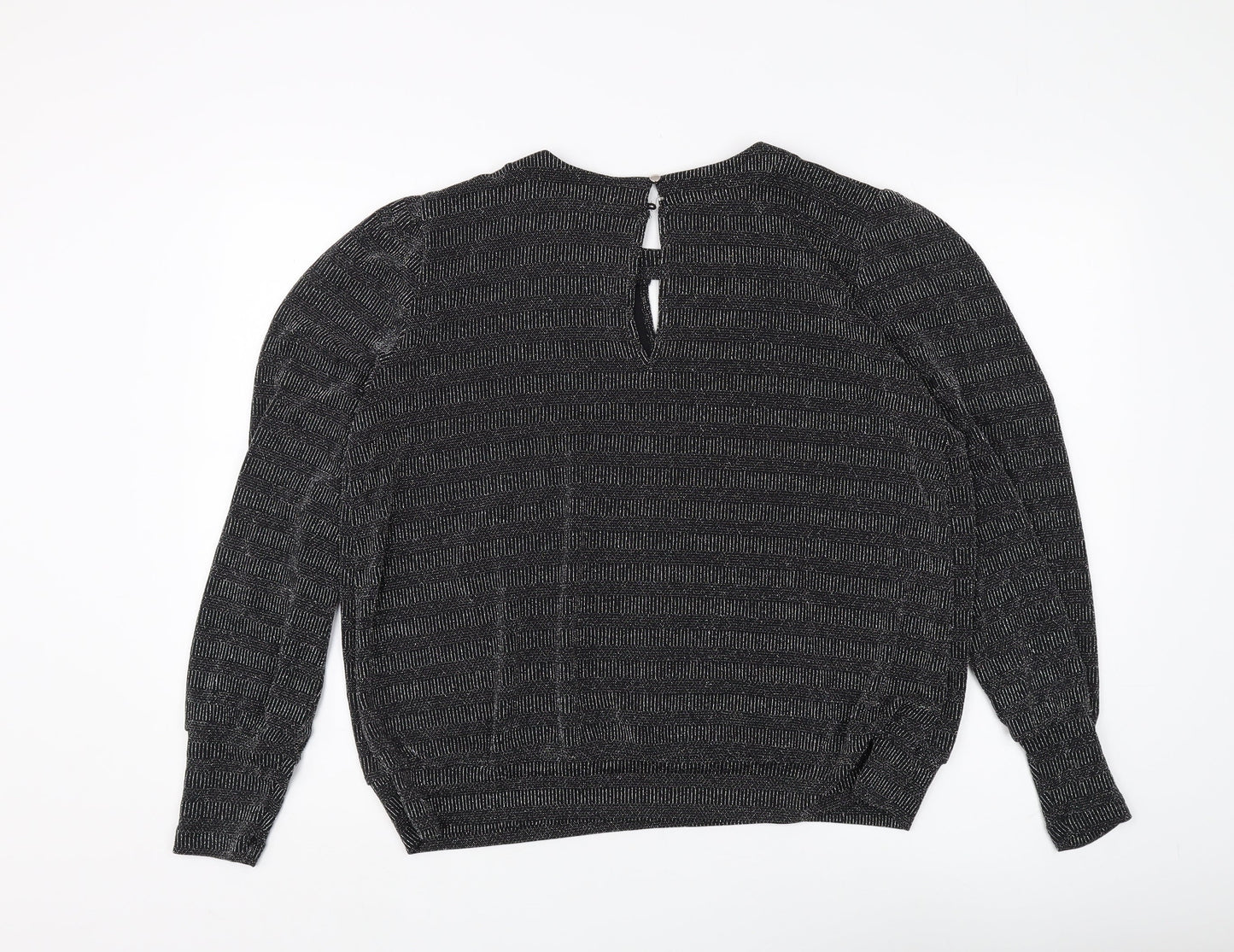 Womens UK Size L Oasis Black Pullover Jumper