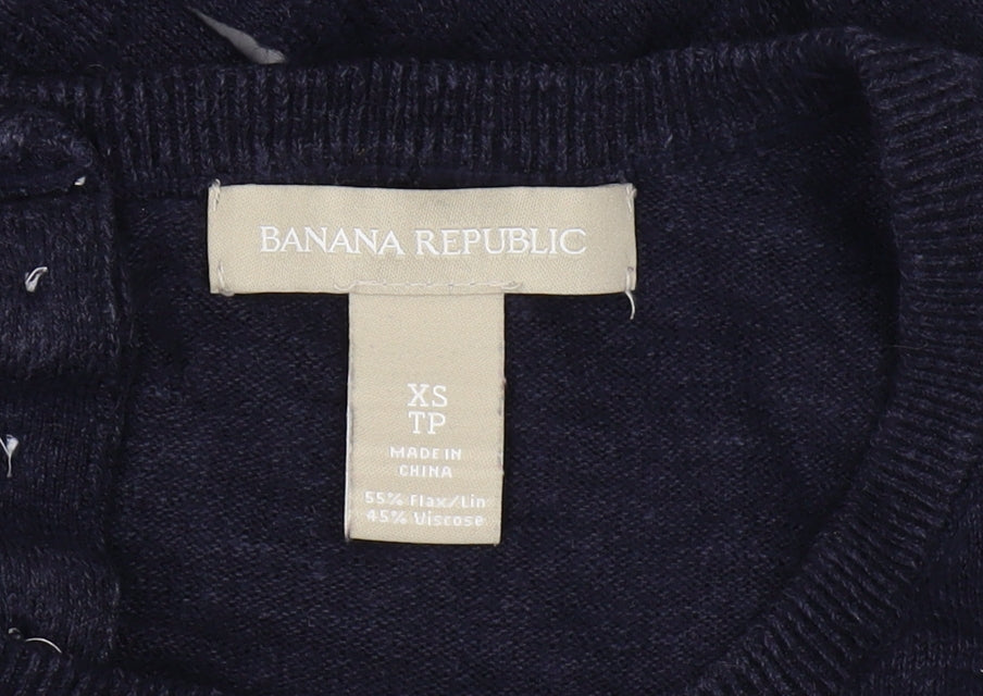 Banana Republic Women's Black Pullover Jumper XS