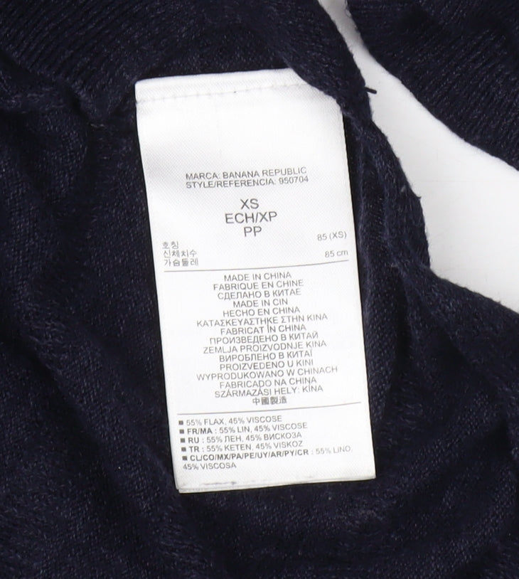 Banana Republic Women's Black Pullover Jumper XS