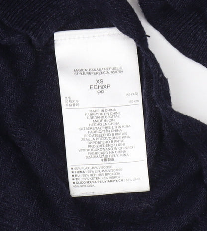 Banana Republic Women's Black Pullover Jumper XS