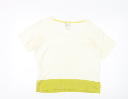 Womens UK Size 10 Mistral Ivory Pullover Jumper