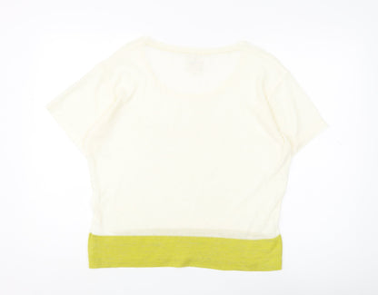 Womens UK Size 10 Mistral Ivory Pullover Jumper