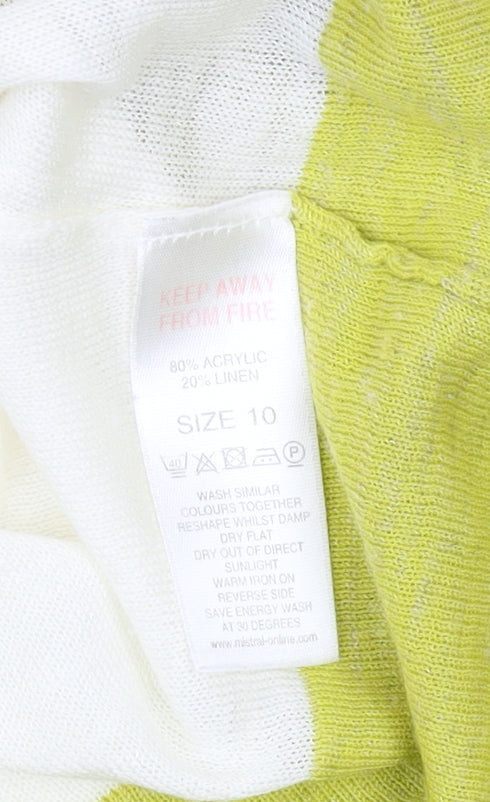 Womens UK Size 10 Mistral Ivory Pullover Jumper
