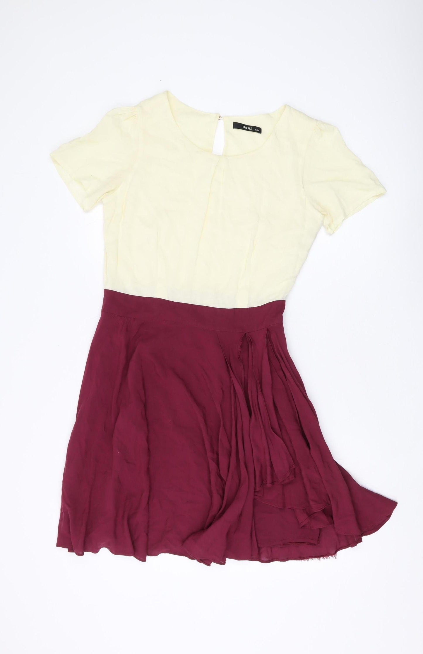 Oasis Women's Multicoloured A-Line Dress 10