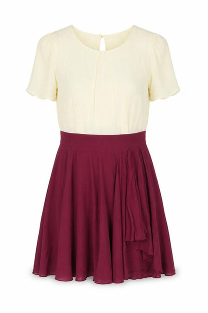 Oasis Women's Multicoloured A-Line Dress 10