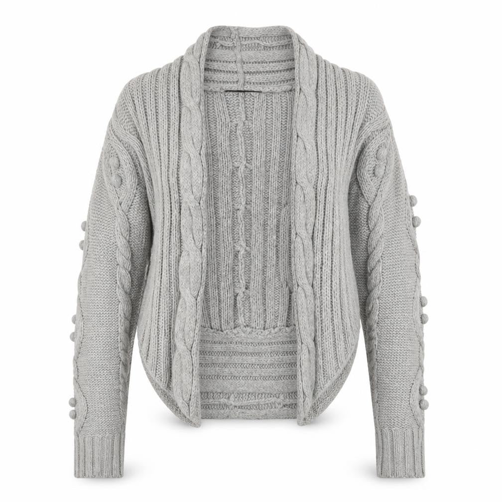 Womens UK Size 6 Marks and Spencer Grey Cardigan Jumper