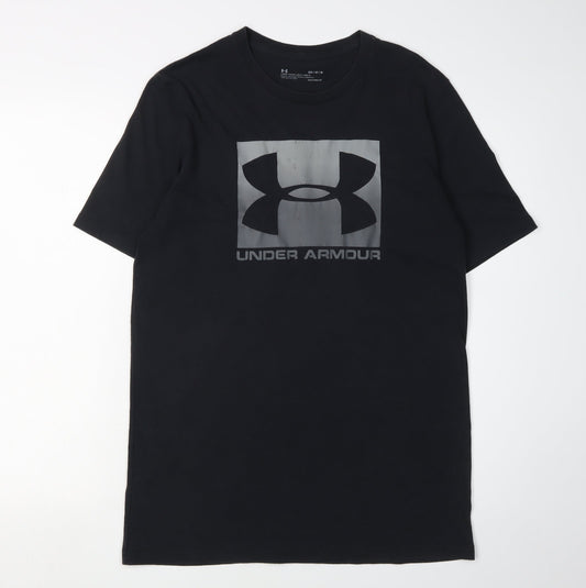 Under Armour Men's Black Relaxed Fit T-Shirt M