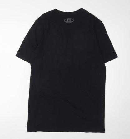 Under Armour Men's Black Relaxed Fit T-Shirt M