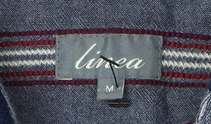 Linea Men's Multicoloured Striped Polo Shirt M