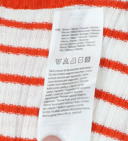 Womens UK Size S VILA Red Pullover Jumper