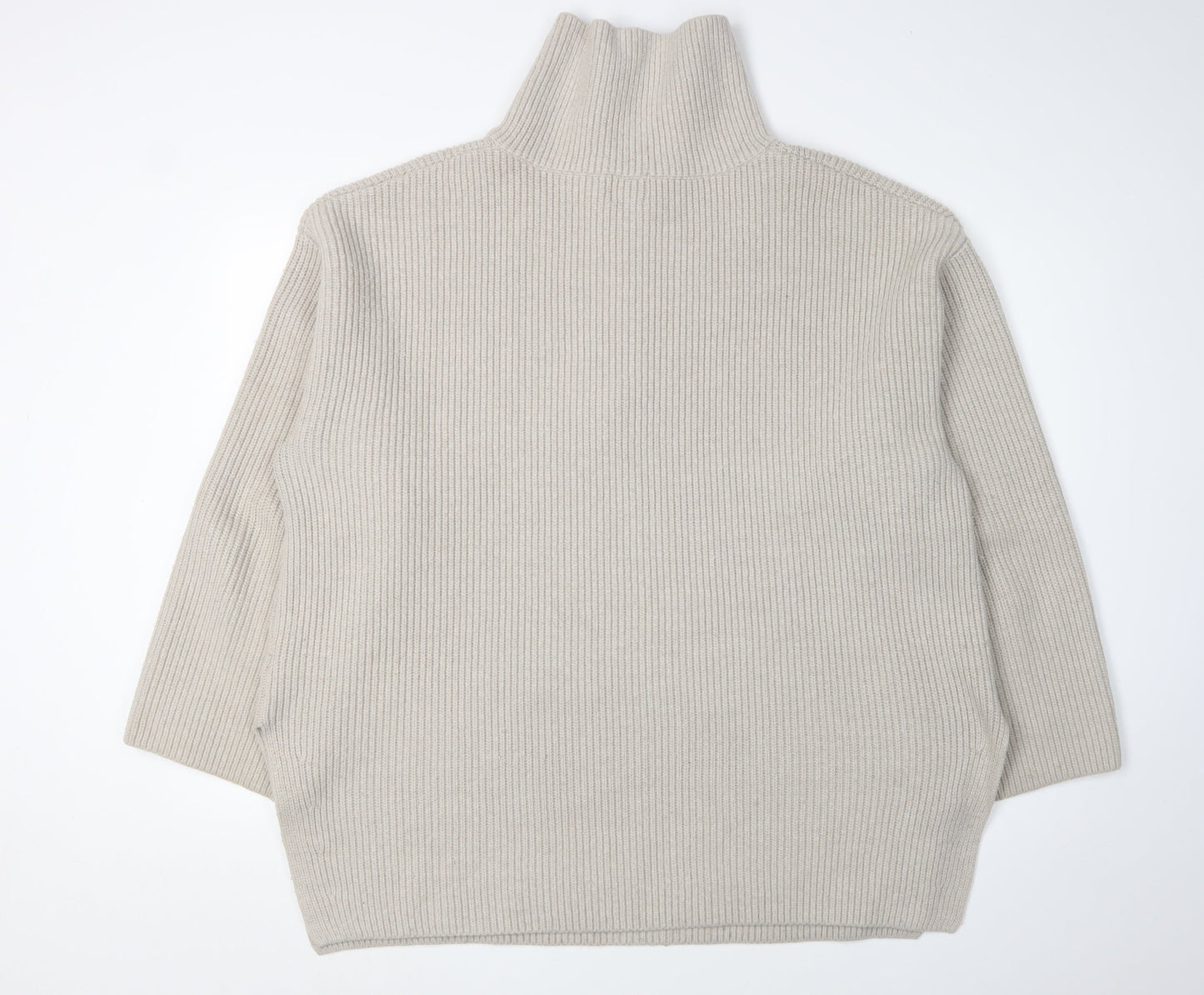 Womens UK Size XL H&M Beige Pullover Jumper