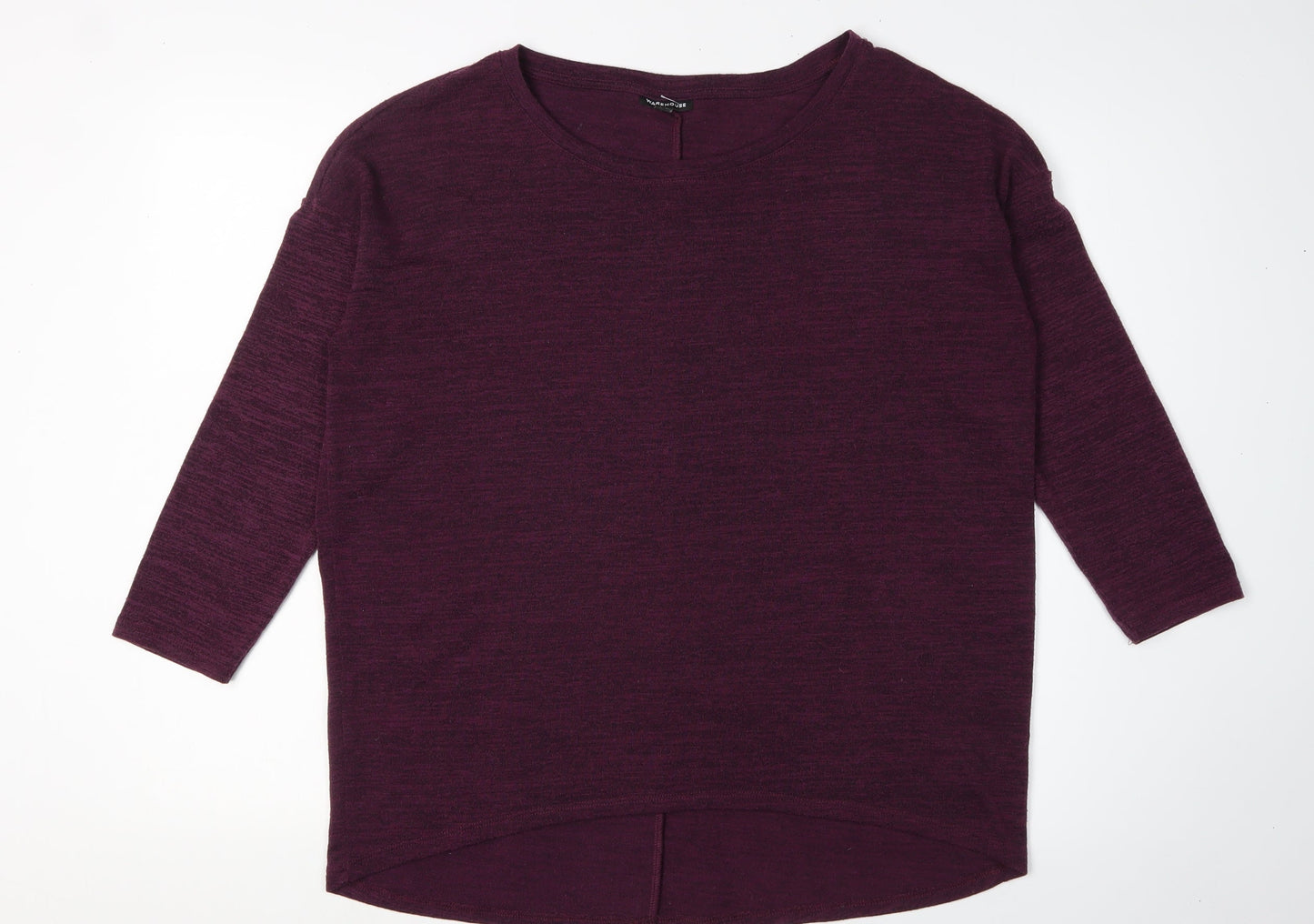Womens UK Size 14 Warehouse Purple Pullover Jumper