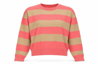Noisy May Women's Multicoloured Striped Pullover M