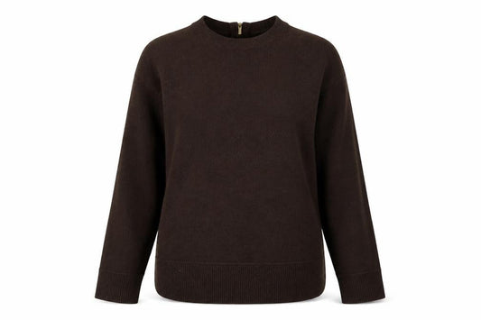 Womens UK Size XS H&M Brown Pullover Jumper