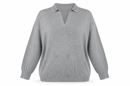 Womens UK Size XL Threadbare Grey Pullover Jumper