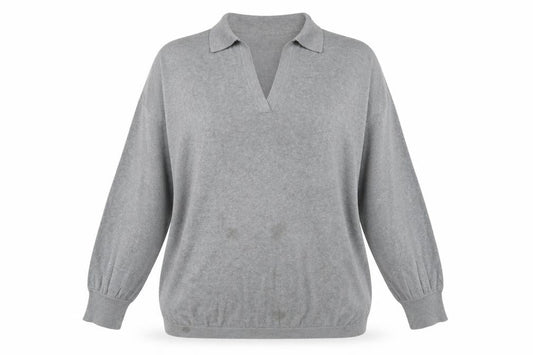 Womens UK Size XL Threadbare Grey Pullover Jumper