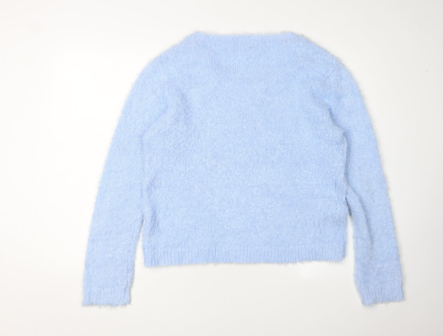 Womens UK Size 16 Lottie Loves Blue Pullover Jumper