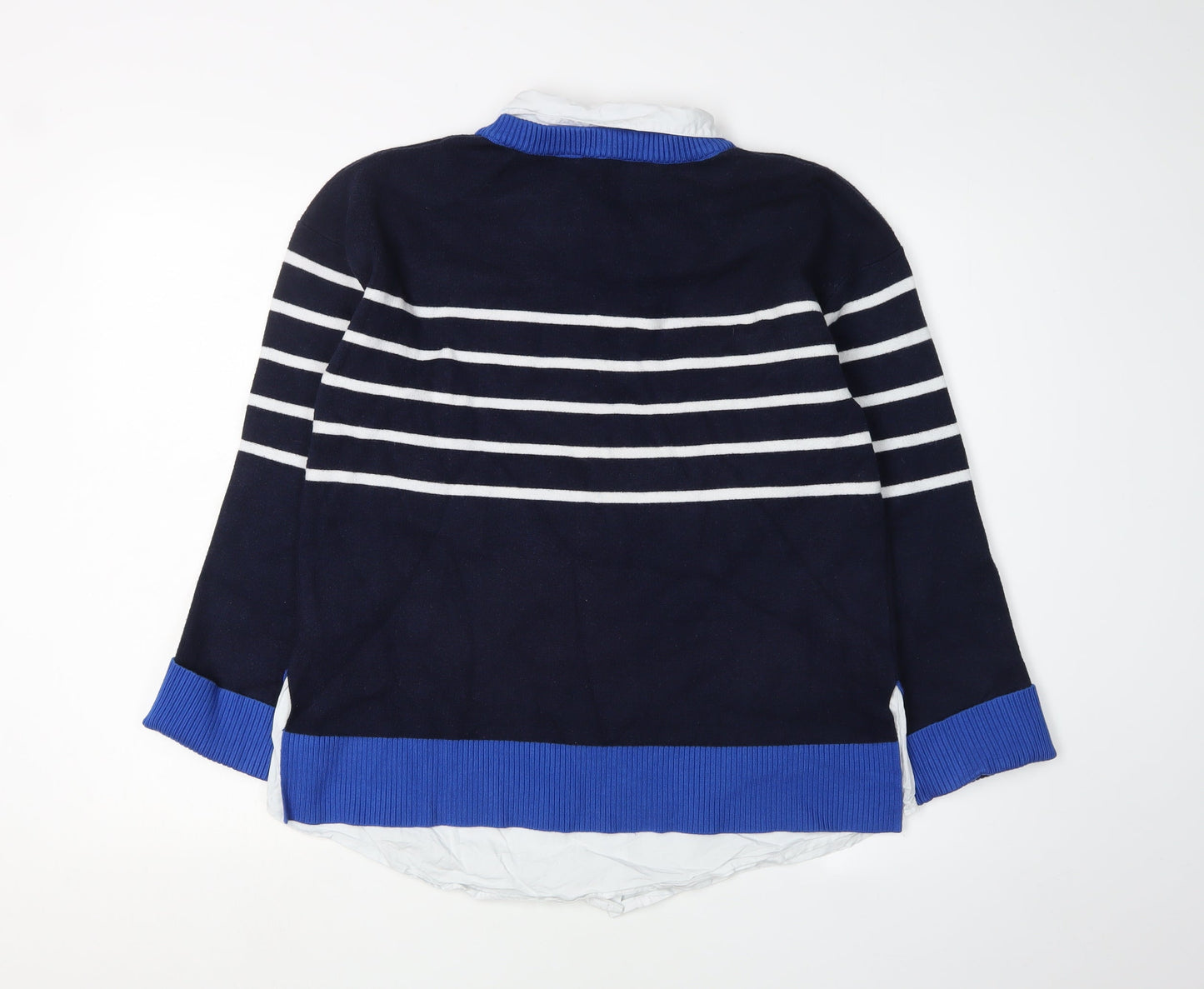 Womens UK Size M NEXT Blue Pullover Jumper