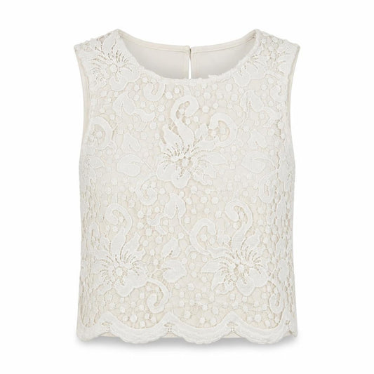 Millie Mackintosh Women's Ivory Camisole Blouse Size 12