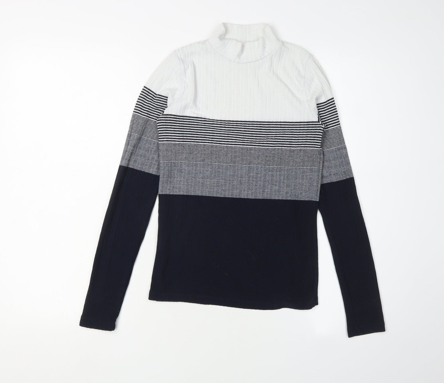 Womens UK Size 8 MNG Multicoloured Pullover Jumper