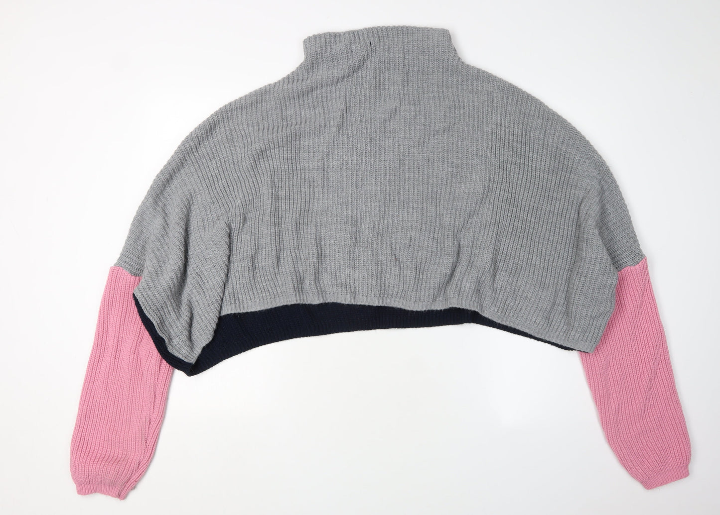 Womens UK Size 6 PRETTYLITTLETHING Multicoloured Pullover Jumper