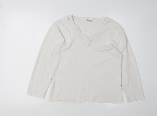 Womens UK Size S Roman Originals Ivory  Jumper