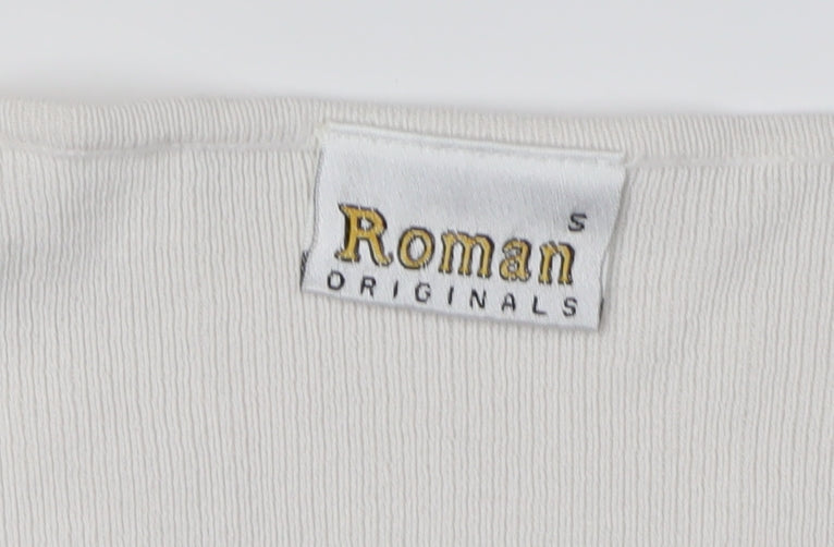 Womens UK Size S Roman Originals Ivory  Jumper