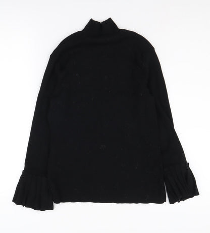 Womens UK Size 10 Laura Ashley Black Pullover Jumper