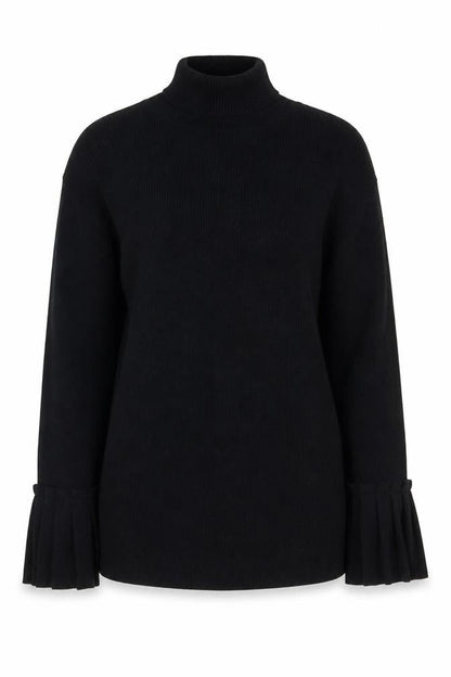 Womens UK Size 10 Laura Ashley Black Pullover Jumper