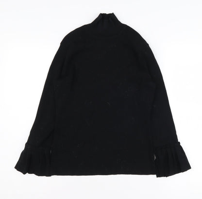 Womens UK Size 10 Laura Ashley Black Pullover Jumper