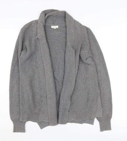 Womens UK Size M Silence + Noise Grey Cardigan Jumper