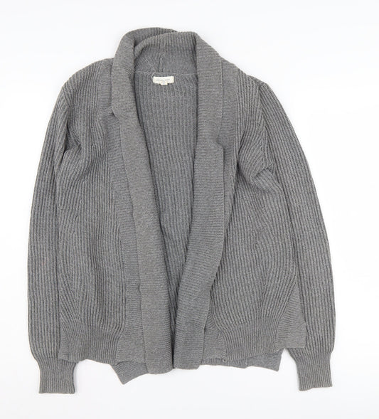 Womens UK Size M Silence + Noise Grey Cardigan Jumper
