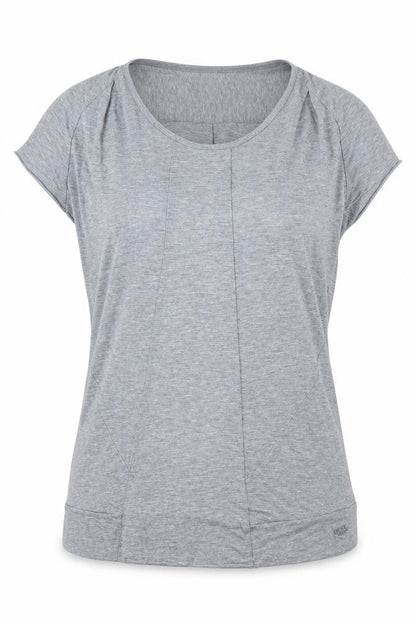Womens UK Size S DKNY Jeans Grey Jersey T-Shirt
