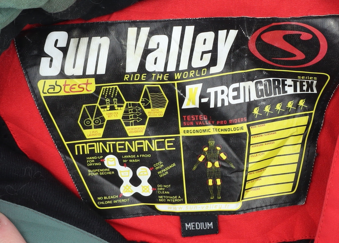Sun Valley Red Ski Jacket M Waterproof Unisex