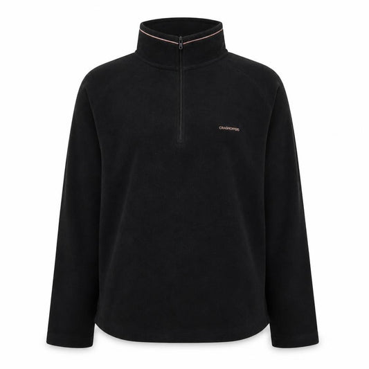 Front view of Craghoppers Black Fleece unisex m pullover sweatshirt