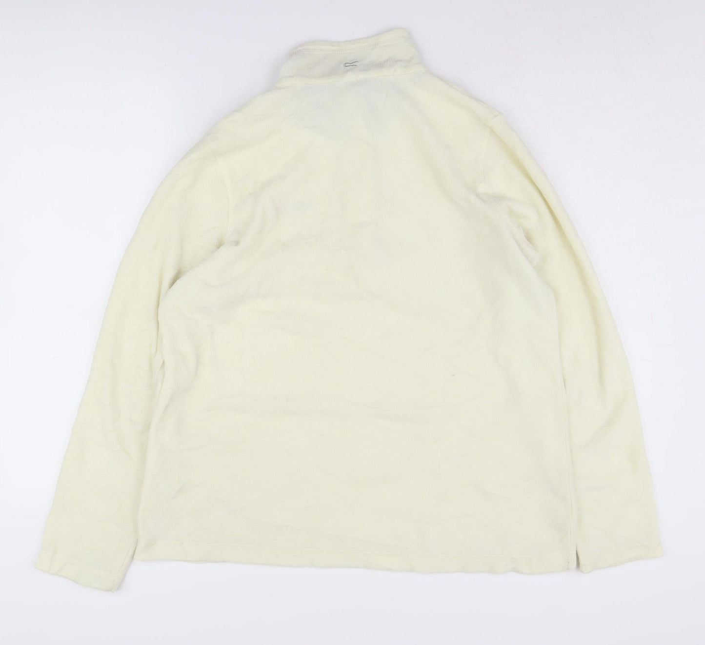 Regatta Women's Ivory Fleece Henley Sweatshirt Size 14