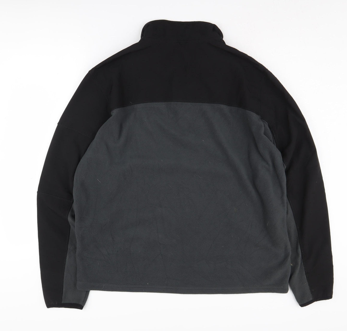 Snowdonia Men's Black XL 1/4 Zip Fleece Sweatshirt