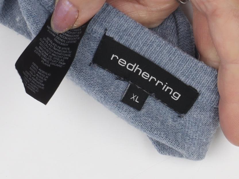 Red Herring Men's Blue XL Pullover Jumper