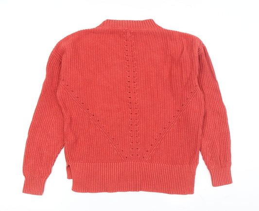 Womens UK Size 6 FatFace Red Pullover Jumper