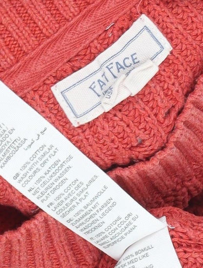 Womens UK Size 6 FatFace Red Pullover Jumper