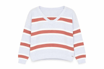 Womens UK Size L Hollister Multicoloured Pullover Jumper