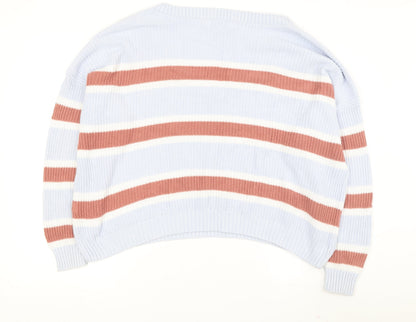 Womens UK Size L Hollister Multicoloured Pullover Jumper